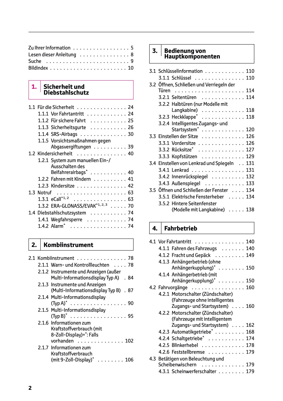 2024-2025 Toyota Hilux Owner's Manual | German