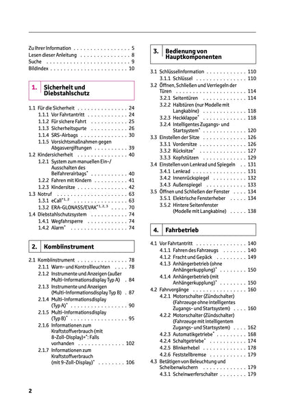 2024-2025 Toyota Hilux Owner's Manual | German