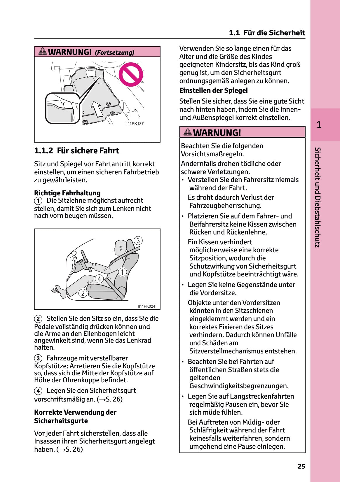 2024-2025 Toyota Hilux Owner's Manual | German