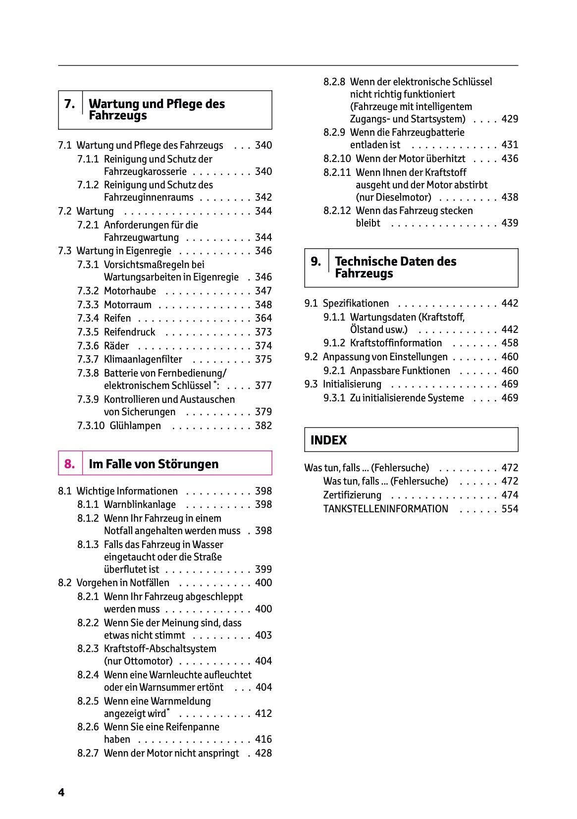 2024-2025 Toyota Hilux Owner's Manual | German