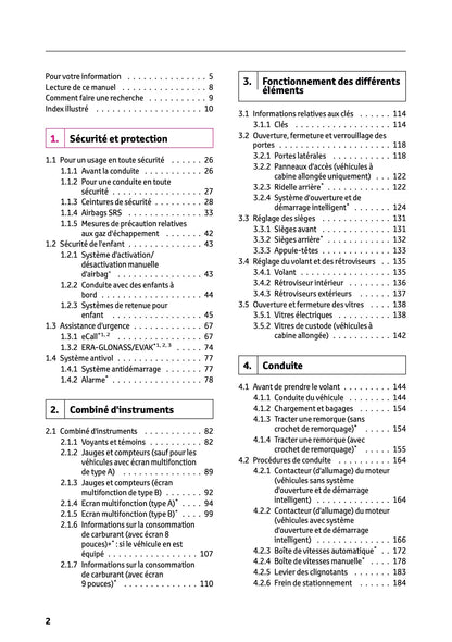 2024-2025 Toyota Hilux Manuel du propriétaire | Français
