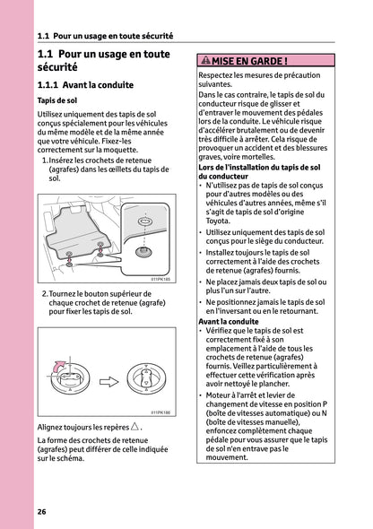 2024-2025 Toyota Hilux Manuel du propriétaire | Français