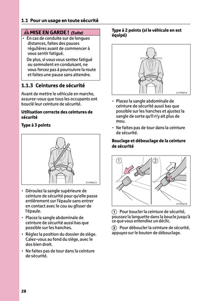 2024-2025 Toyota Hilux Manuel du propriétaire | Français