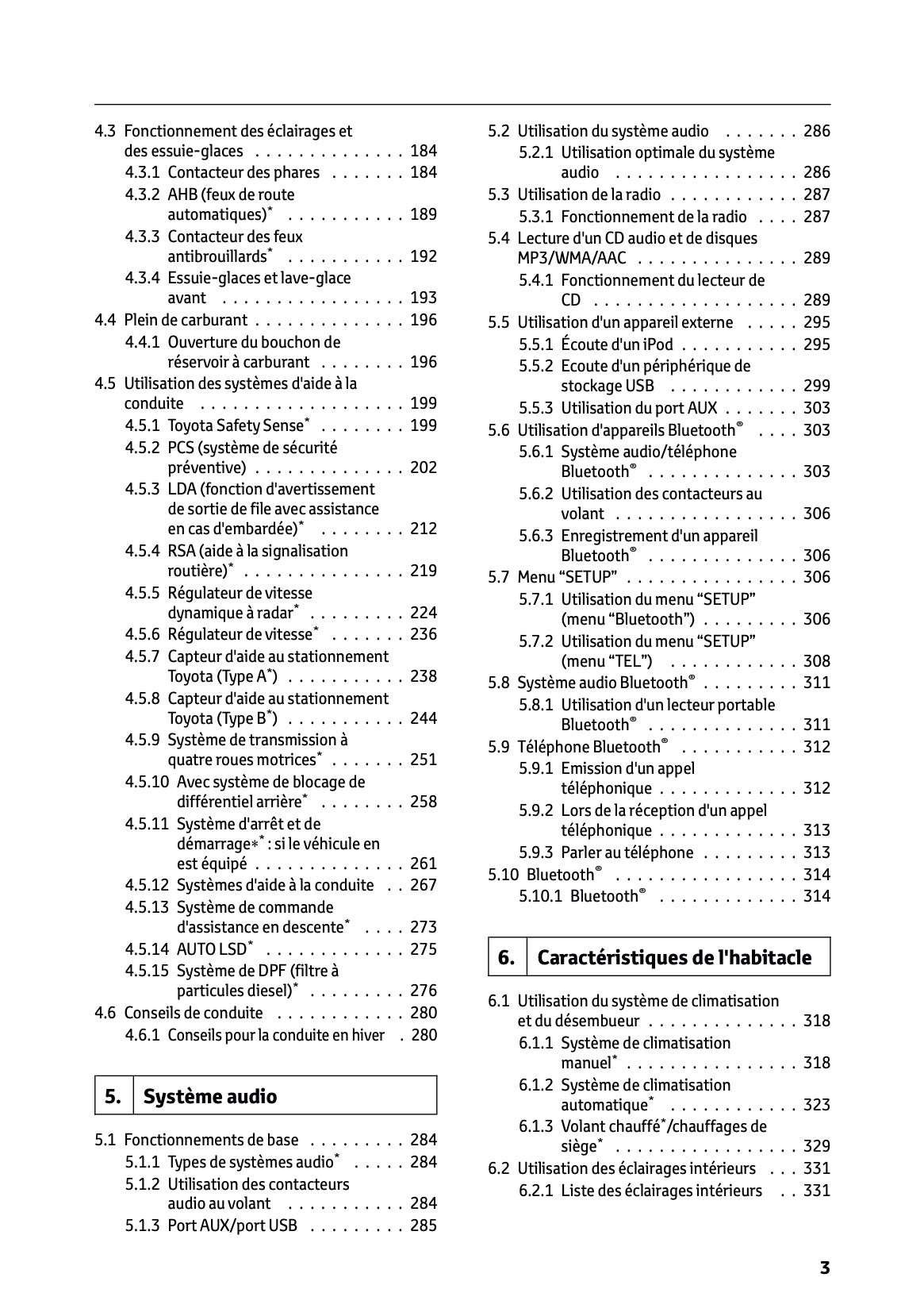 2024-2025 Toyota Hilux Manuel du propriétaire | Français