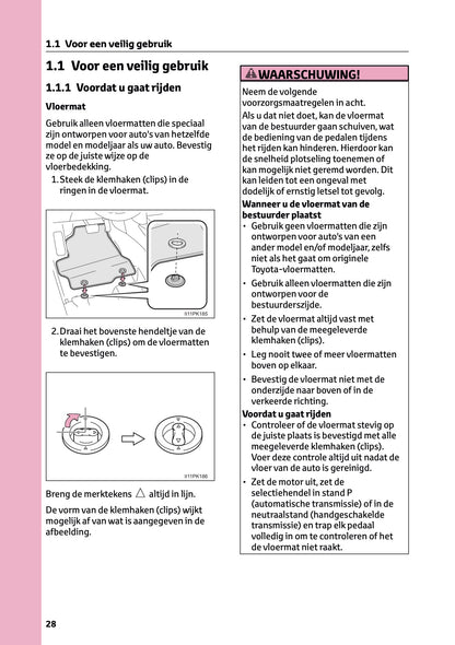 2024-2025 Toyota Hilux Owner's Manual | Dutch
