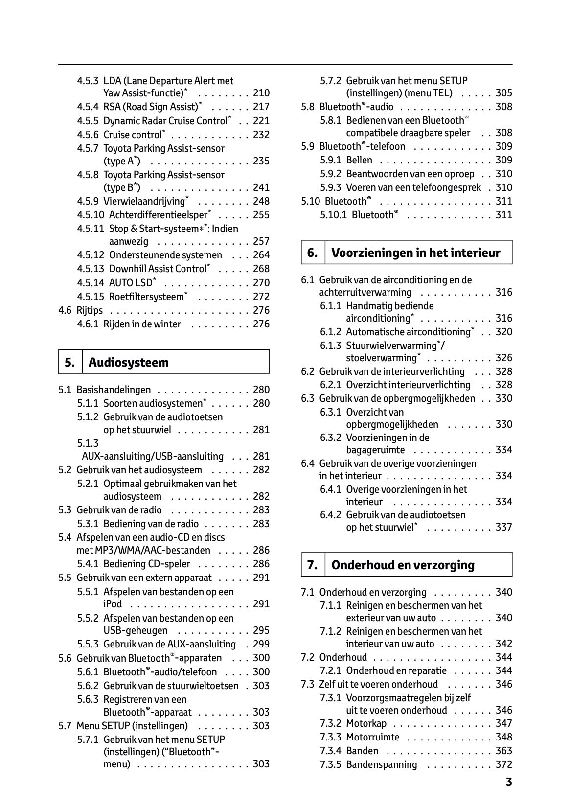 2024-2025 Toyota Hilux Owner's Manual | Dutch