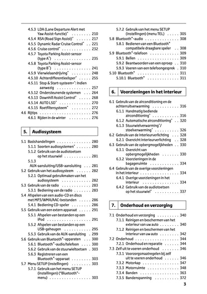2024-2025 Toyota Hilux Owner's Manual | Dutch