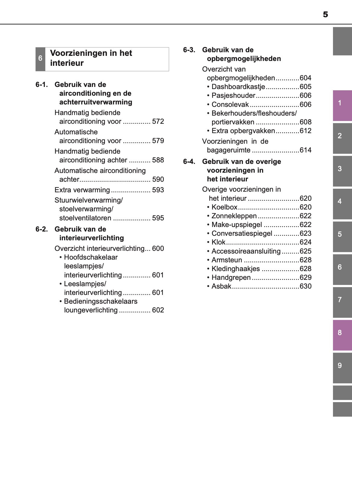 2020-2021 Toyota Land Cruiser 150 Owner's Manual | Dutch