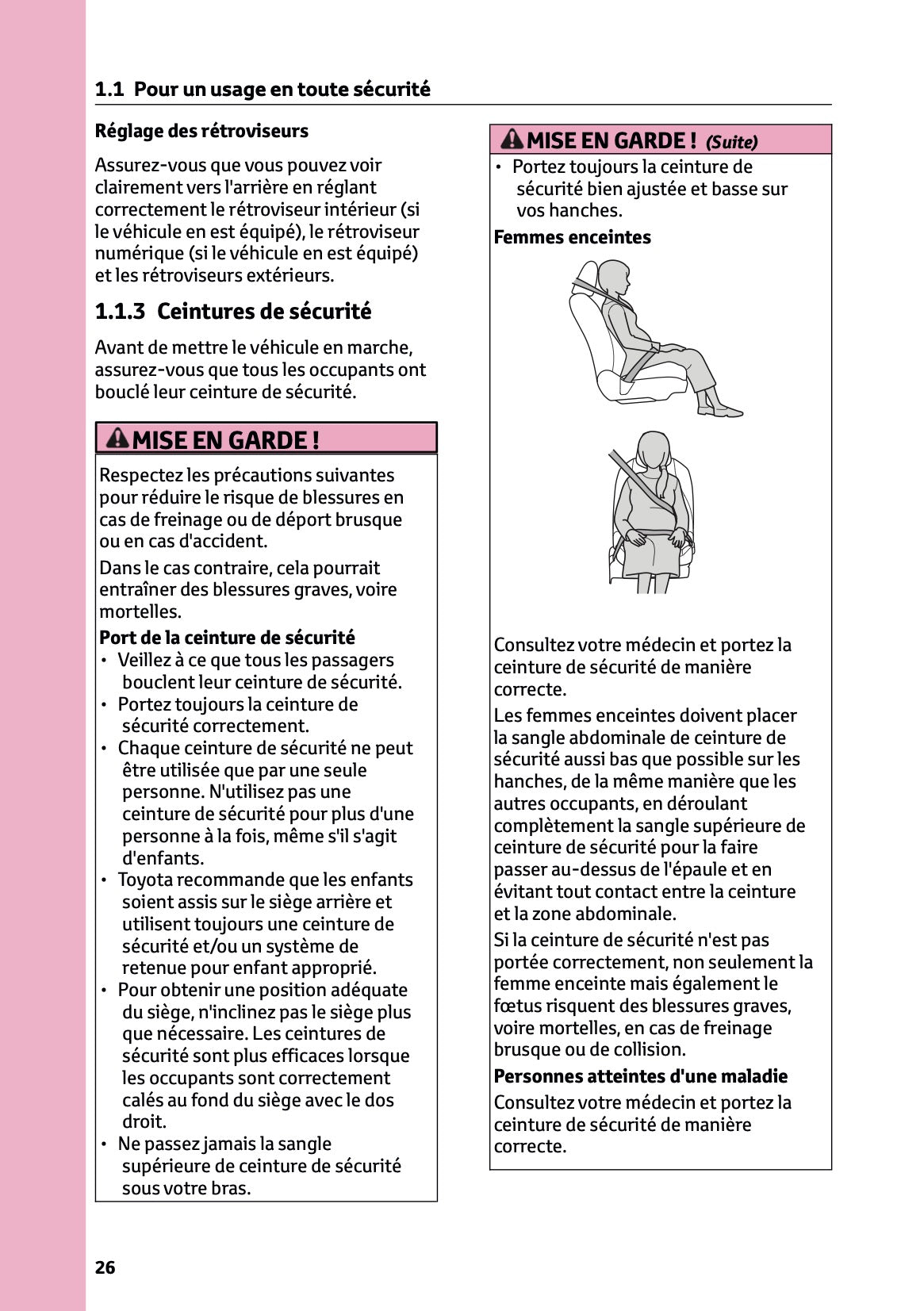 2025-2026 Toyota Mirai Owner's Manual | French