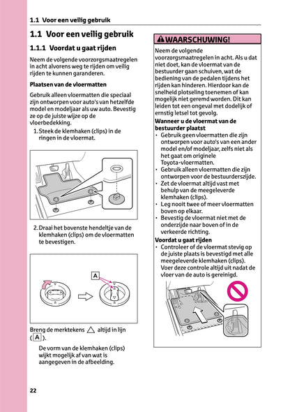 2023-2024 Toyota Prius Owner's Manual | Dutch