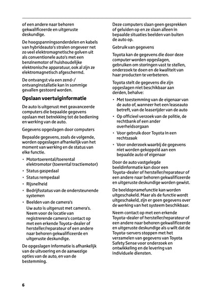 2023-2024 Toyota Prius Owner's Manual | Dutch