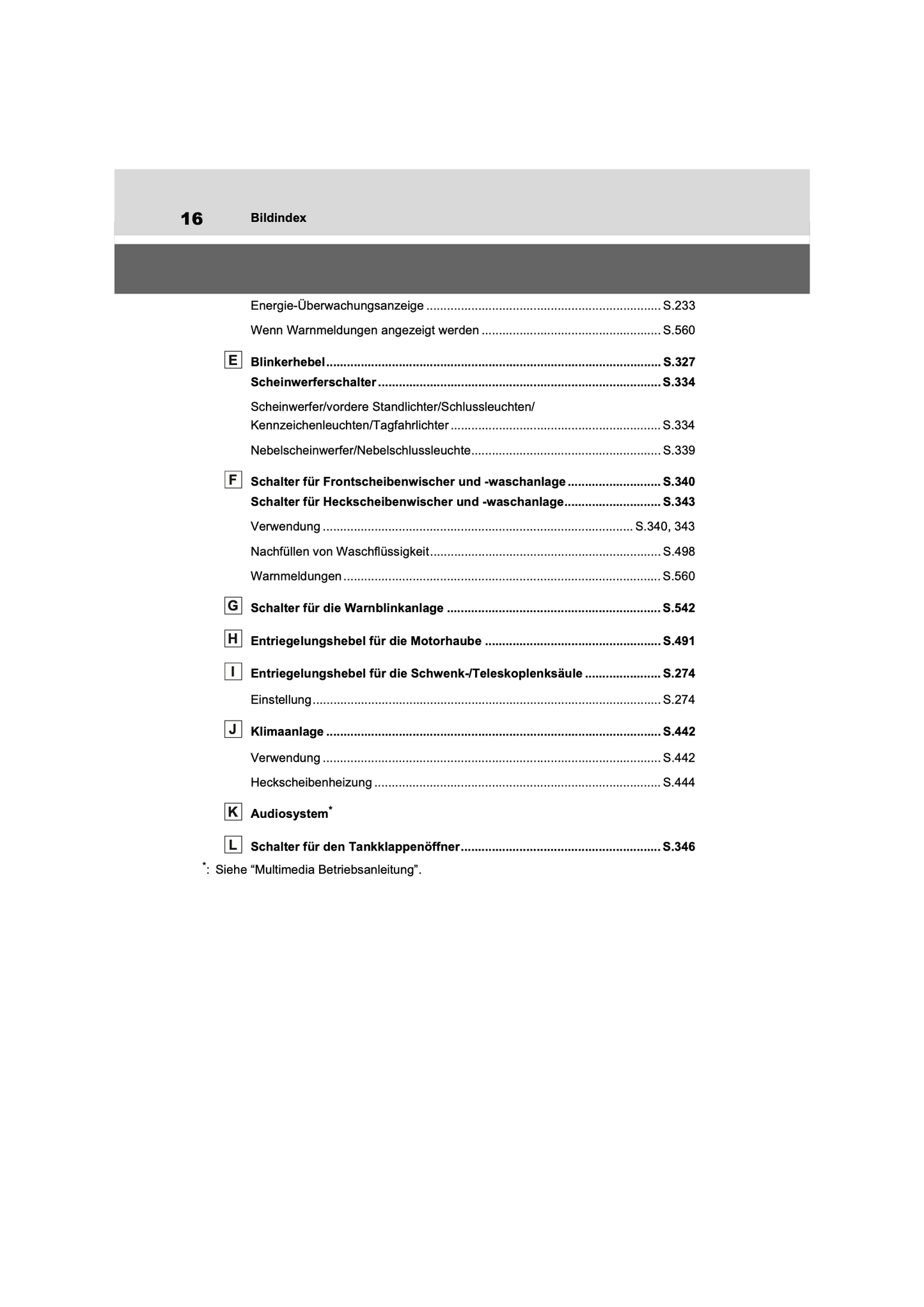 2022-2023 Toyota RAV4 Plug-in-Hybrid Owner's Manual | German