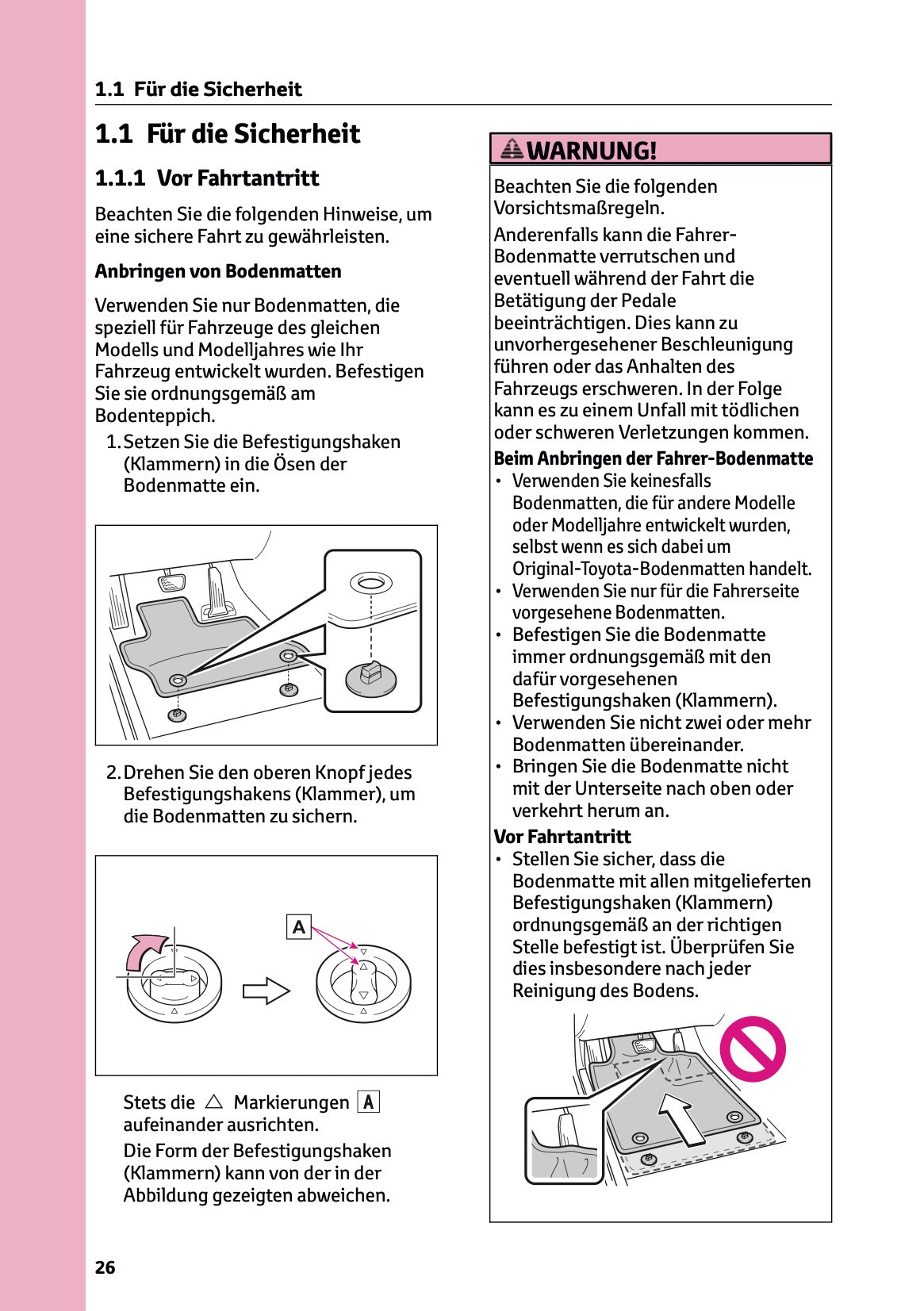 2026 Toyota RAV4 Hybrid Owner's Manual | German