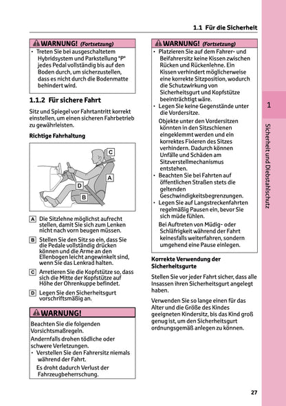 2026 Toyota RAV4 Hybrid Owner's Manual | German