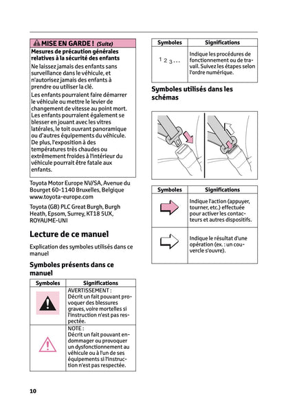 2026 Toyota RAV4 Hybrid Owner's Manual | French
