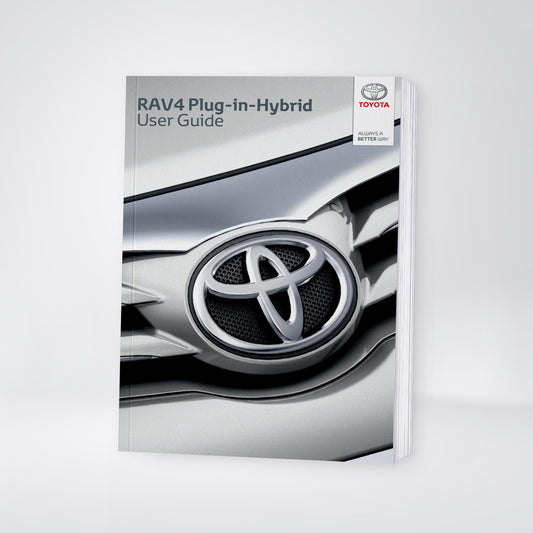 2023-2024 Toyota RAV4 Plug-in-Hybrid Owner's Manual | English