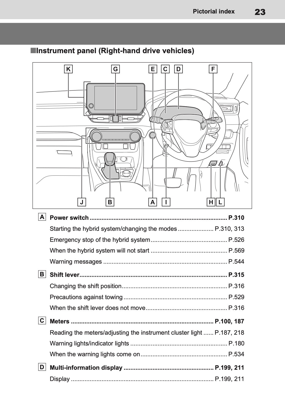 2023-2024 Toyota RAV4 Plug-in-Hybrid Owner's Manual | English