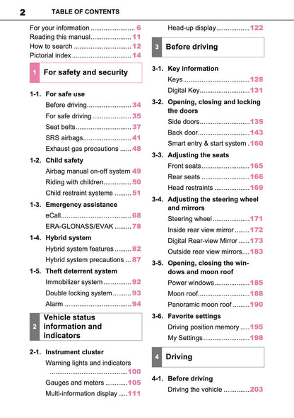 2026 Toyota RAV4 Hybrid Owner's Manual | English