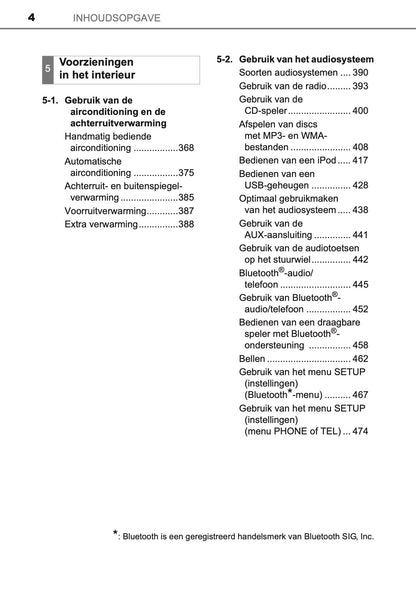2014-2015 Toyota RAV4 Owner's Manual | Dutch