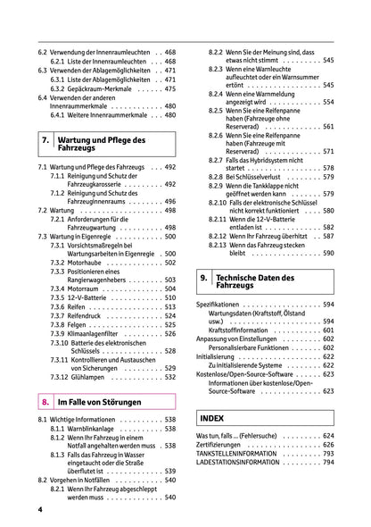 2026 Toyota RAV4 Plug-in-Hybrid Owner's Manual | German