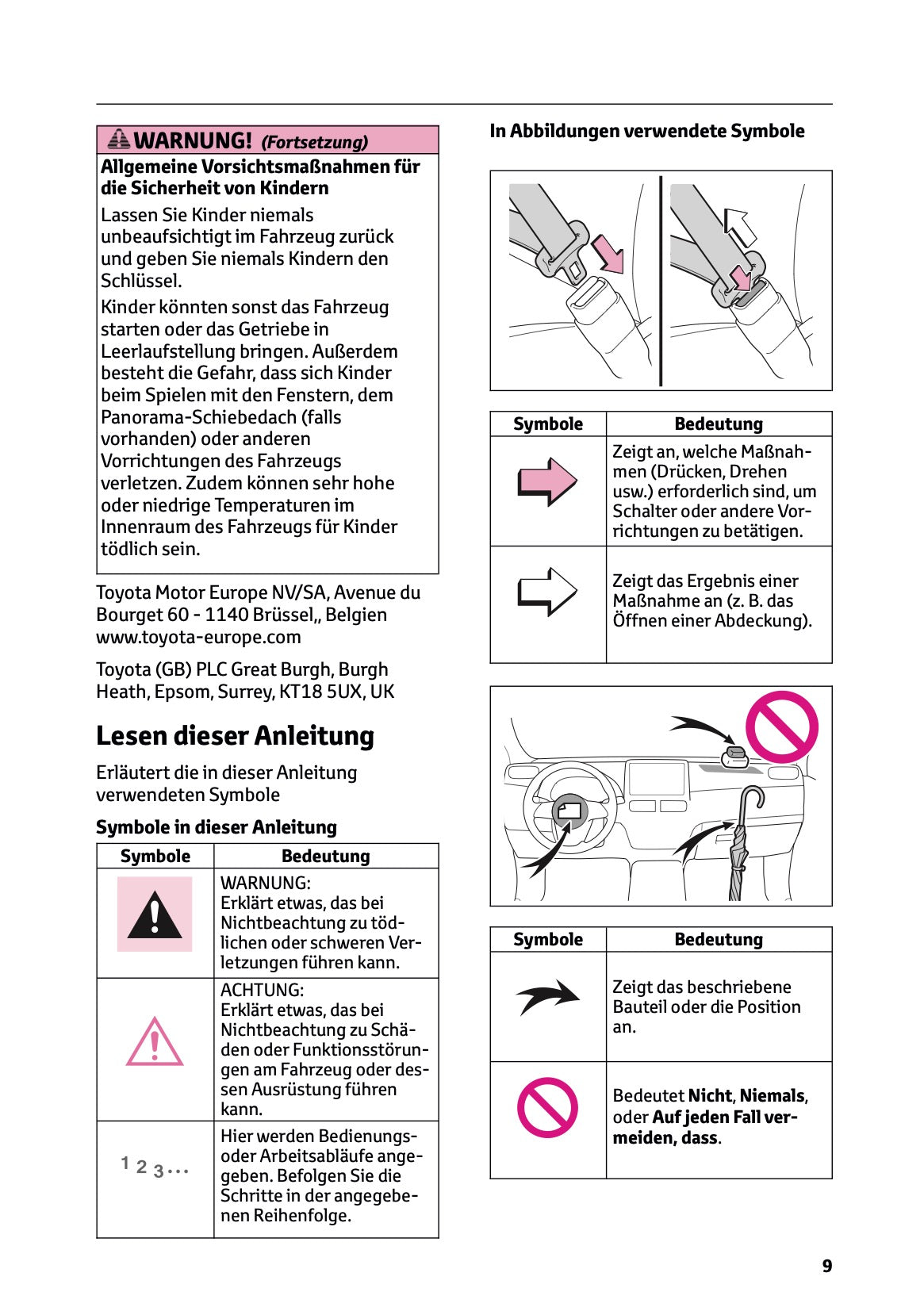 2026 Toyota RAV4 Plug-in-Hybrid Owner's Manual | German