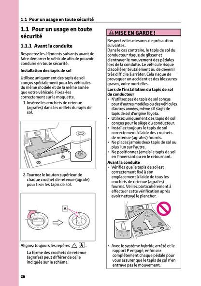 2026 Toyota RAV4 Plug-in-Hybrid Owner's Manual | French