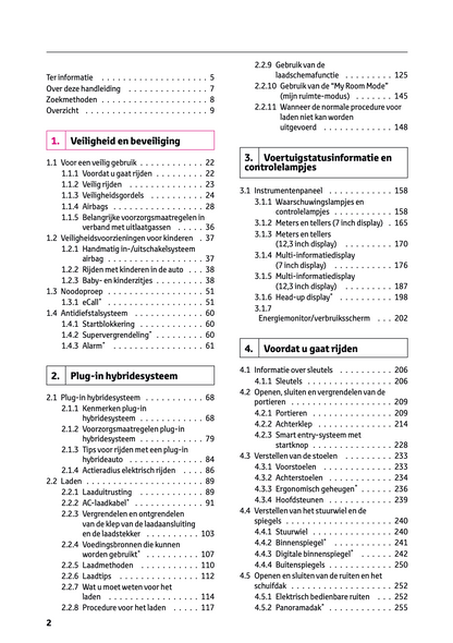 2022-2023 Toyota RAV4 Plug-in-Hybrid Owner's Manual | Dutch