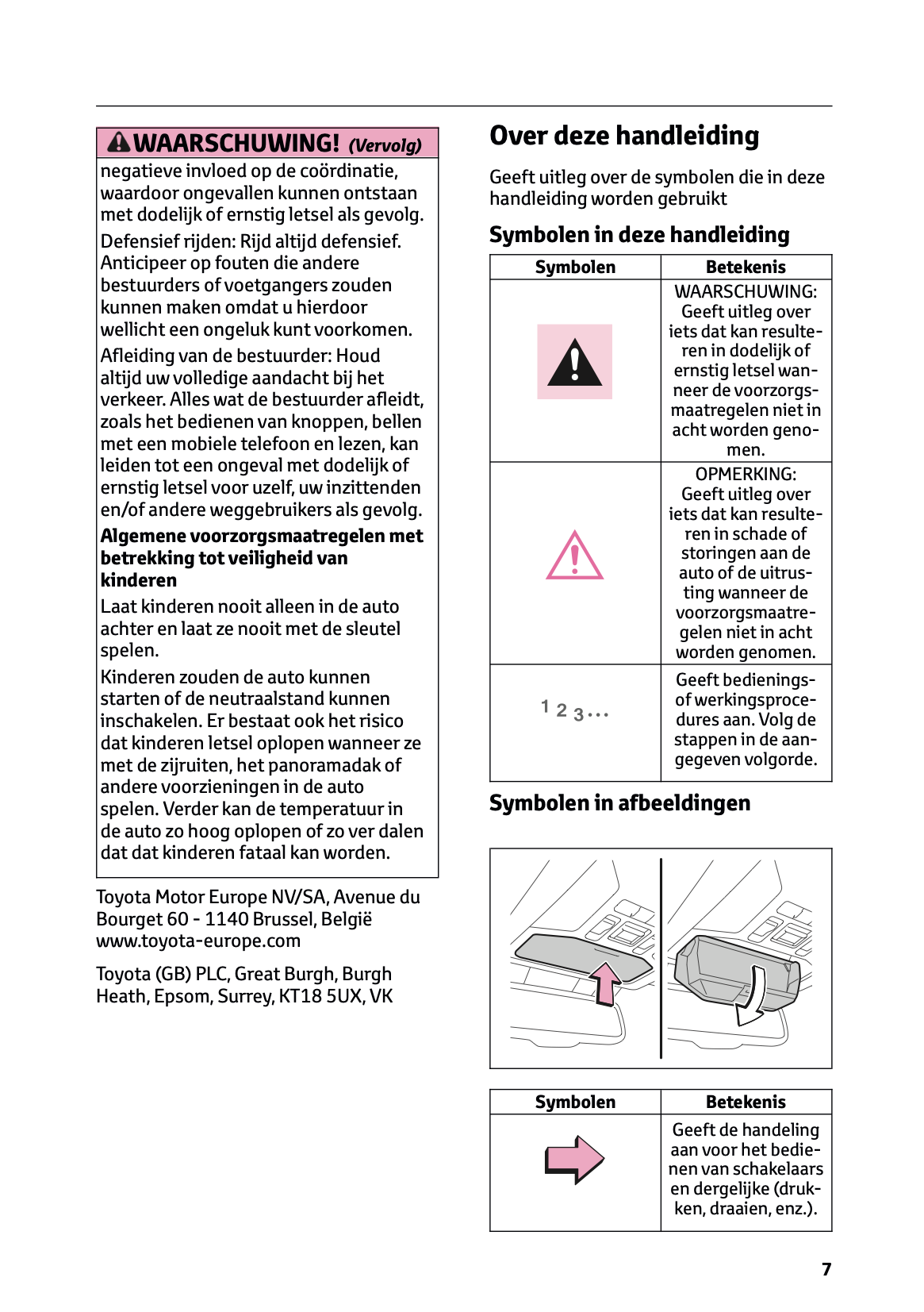 2022-2023 Toyota RAV4 Plug-in-Hybrid Owner's Manual | Dutch