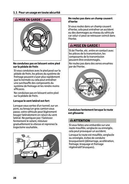 2025-2026 Toyota Urban Cruiser Owner's Manual | French