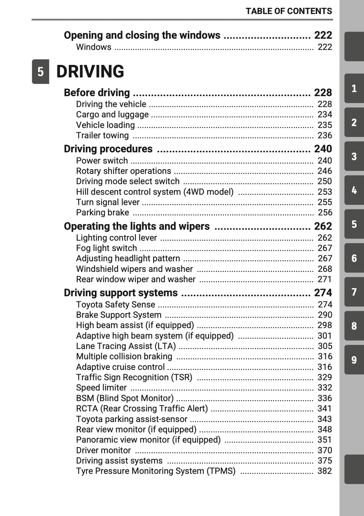 2025-2026 Toyota Urban Cruiser Owner's Manual | English