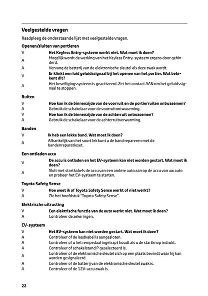 2025-2026 Toyota Urban Cruiser Gebruikershandleiding | Nederlands