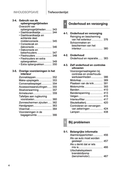 2013 Toyota Verso Gebruikershandleiding | Nederlands