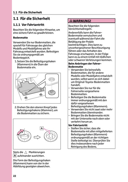2025 Toyota GR Yaris Owner's Manual | German