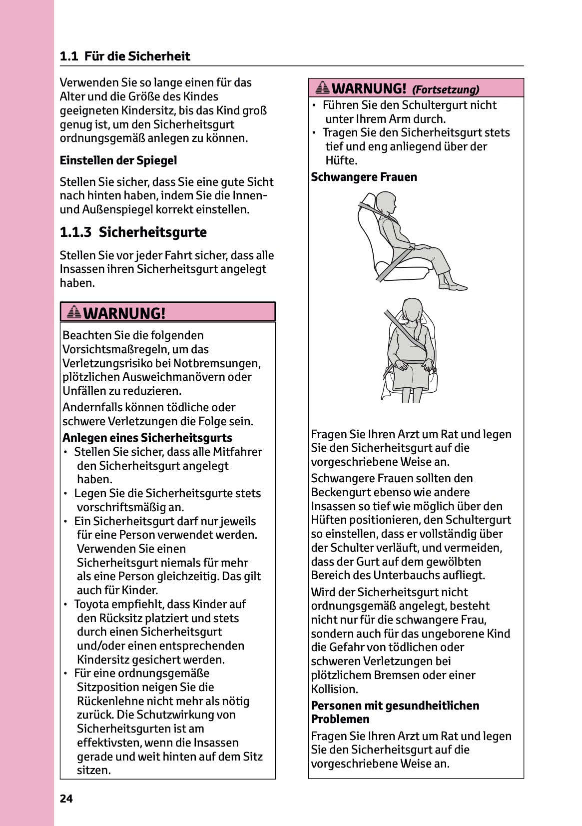 2025 Toyota GR Yaris Owner's Manual | German