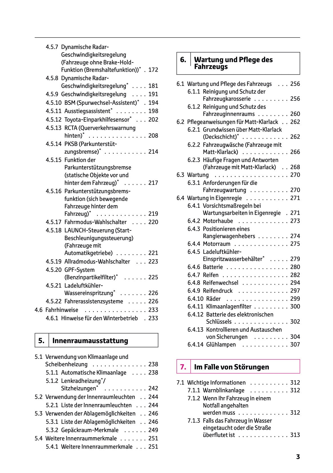 2025 Toyota GR Yaris Owner's Manual | German