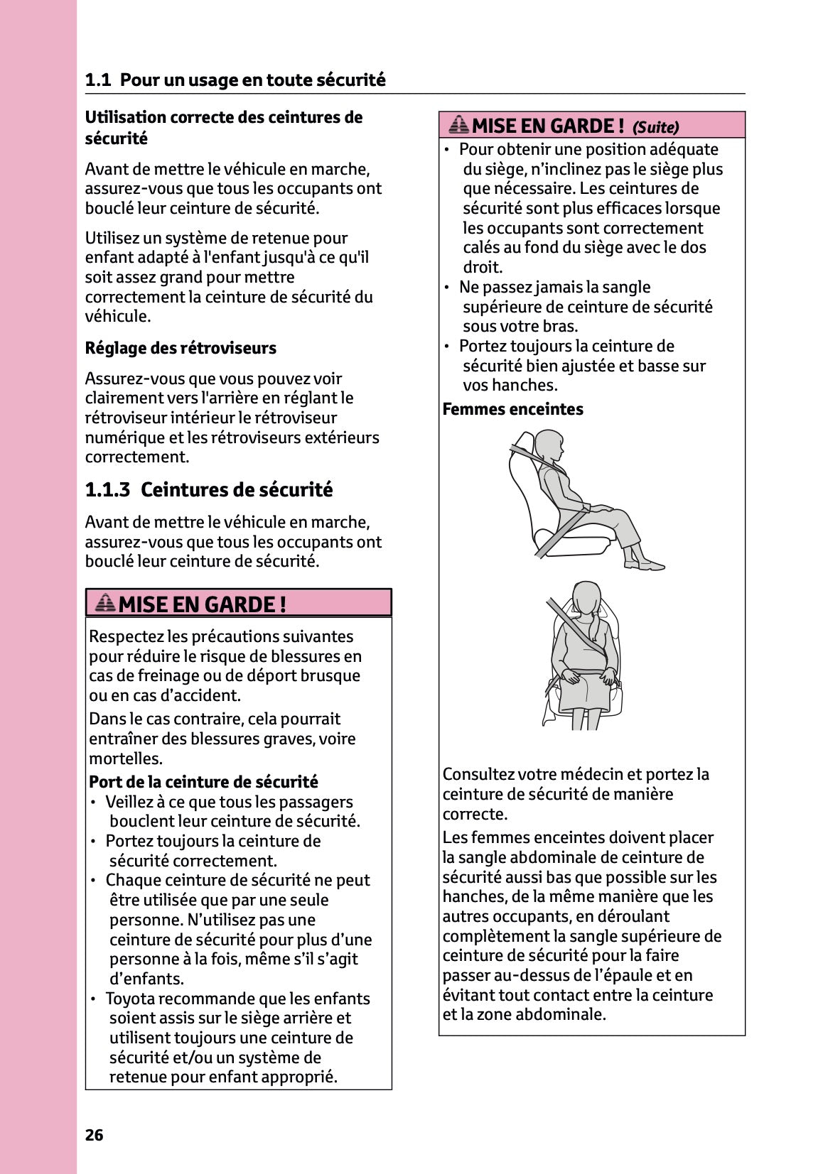 2025 Toyota GR Yaris Owner's Manual | French