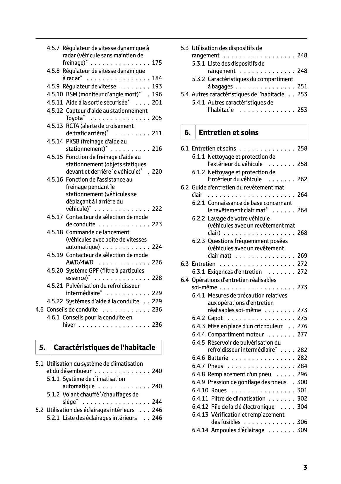 2025 Toyota GR Yaris Owner's Manual | French
