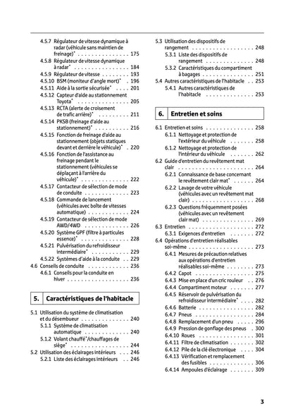 2025 Toyota GR Yaris Owner's Manual | French