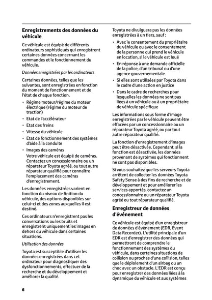 2025 Toyota GR Yaris Owner's Manual | French