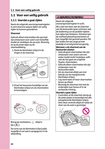 2025 Toyota GR Yaris Owner's Manual | Dutch
