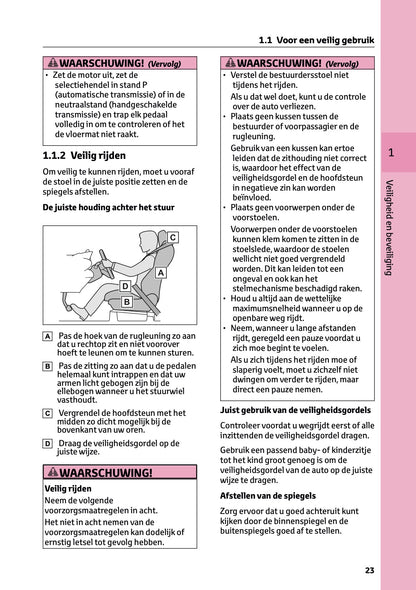 2025 Toyota GR Yaris Owner's Manual | Dutch