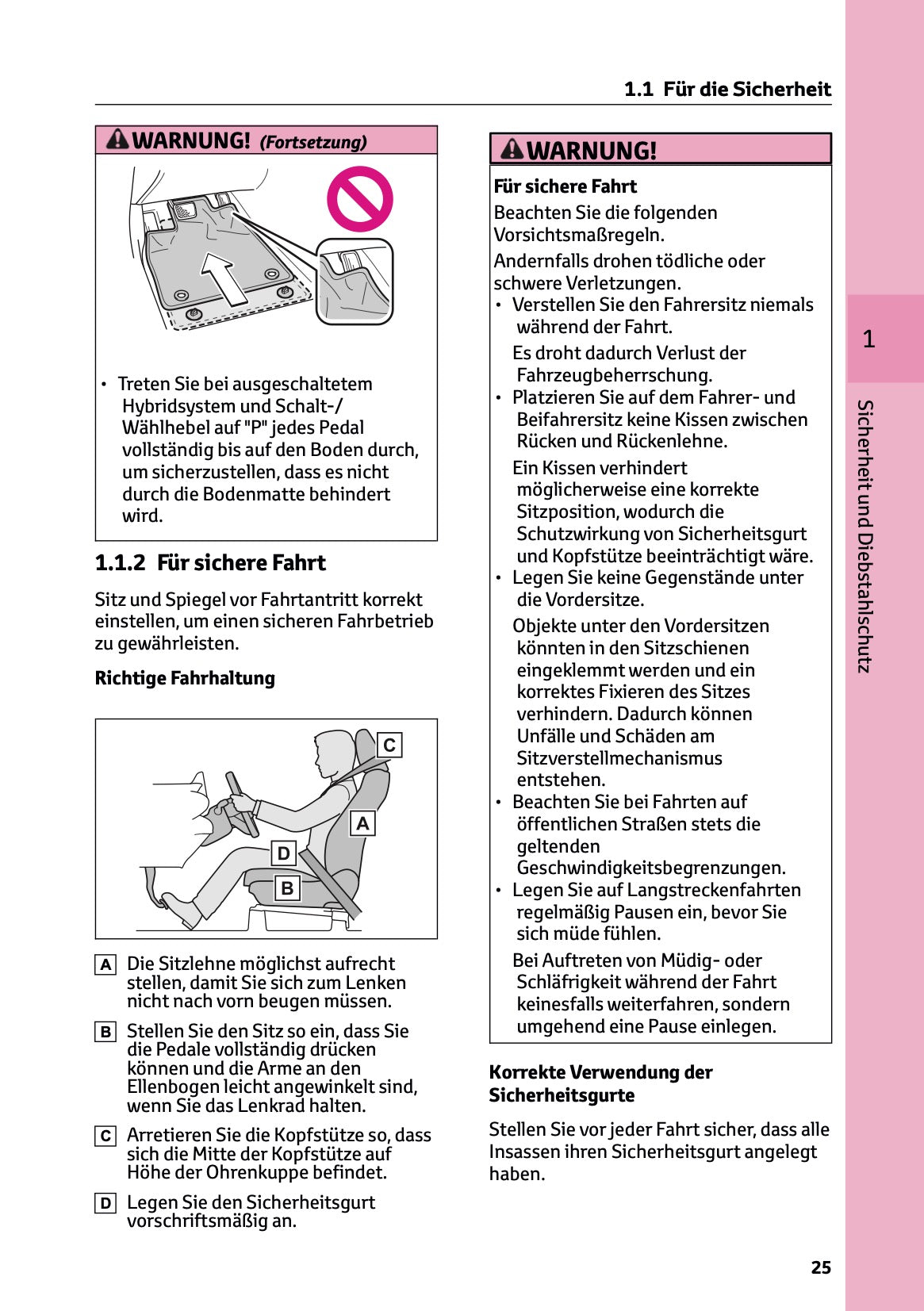 2025 Toyota Yaris Cross Hybrid Owner's Manual | German