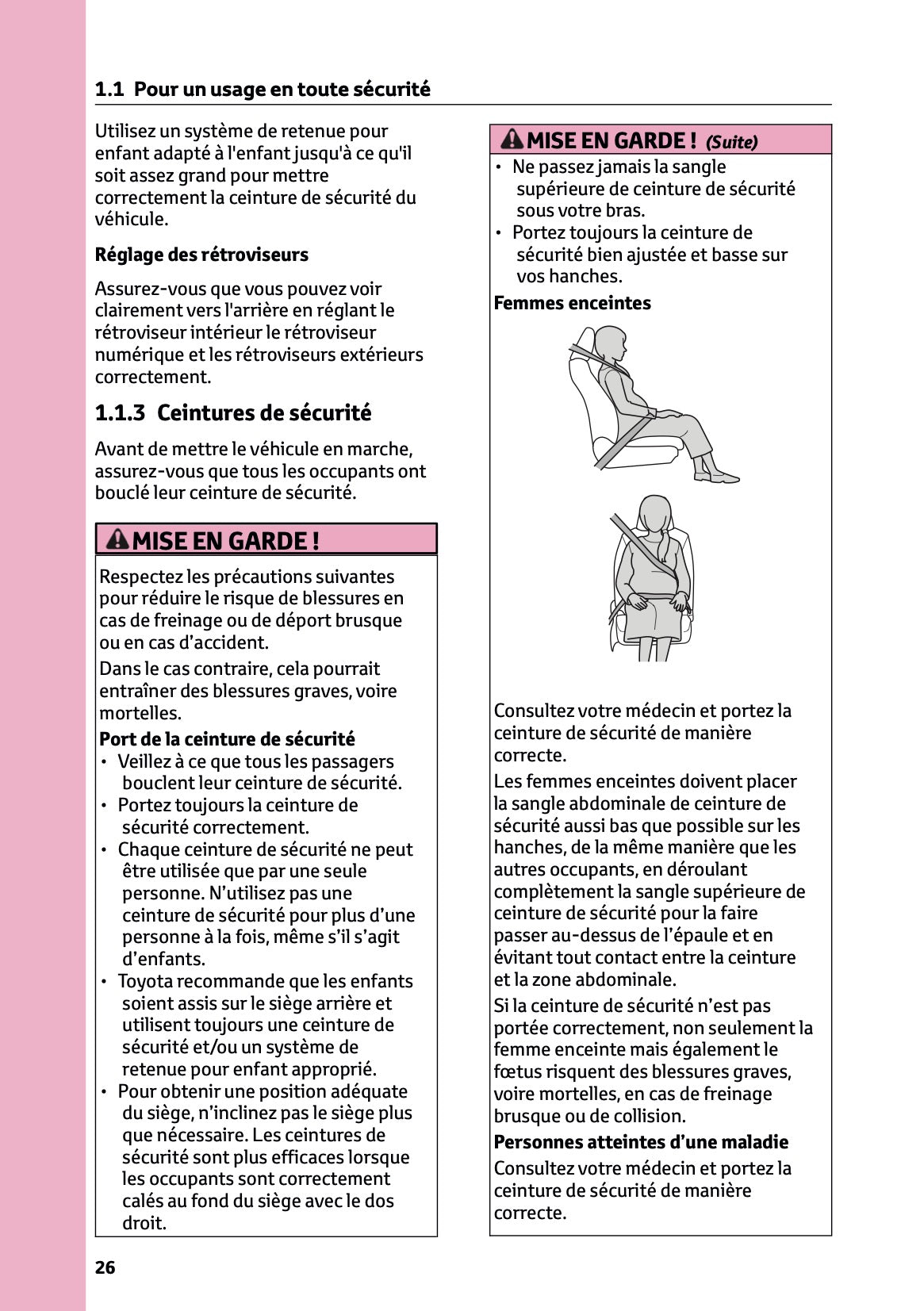 2025 Toyota Yaris Cross Hybrid Owner's Manual | French