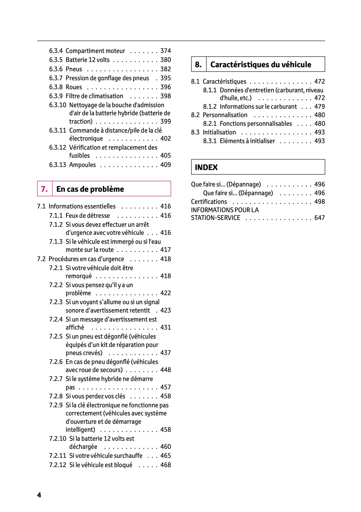 2025 Toyota Yaris Cross Hybrid Owner's Manual | French