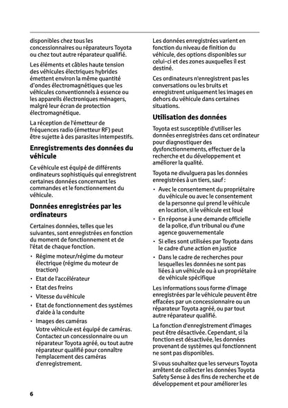 2025 Toyota Yaris Cross Hybrid Owner's Manual | French