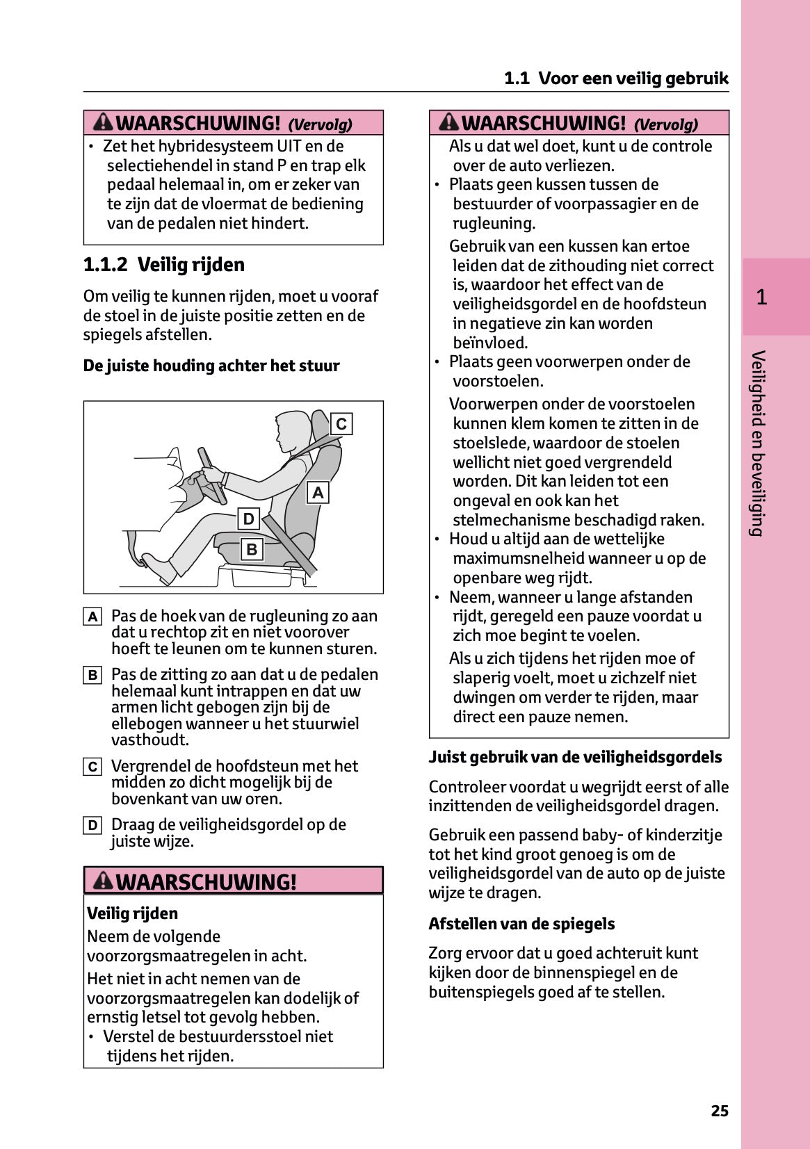 2025 Toyota Yaris Cross Hybrid Owner's Manual | Dutch