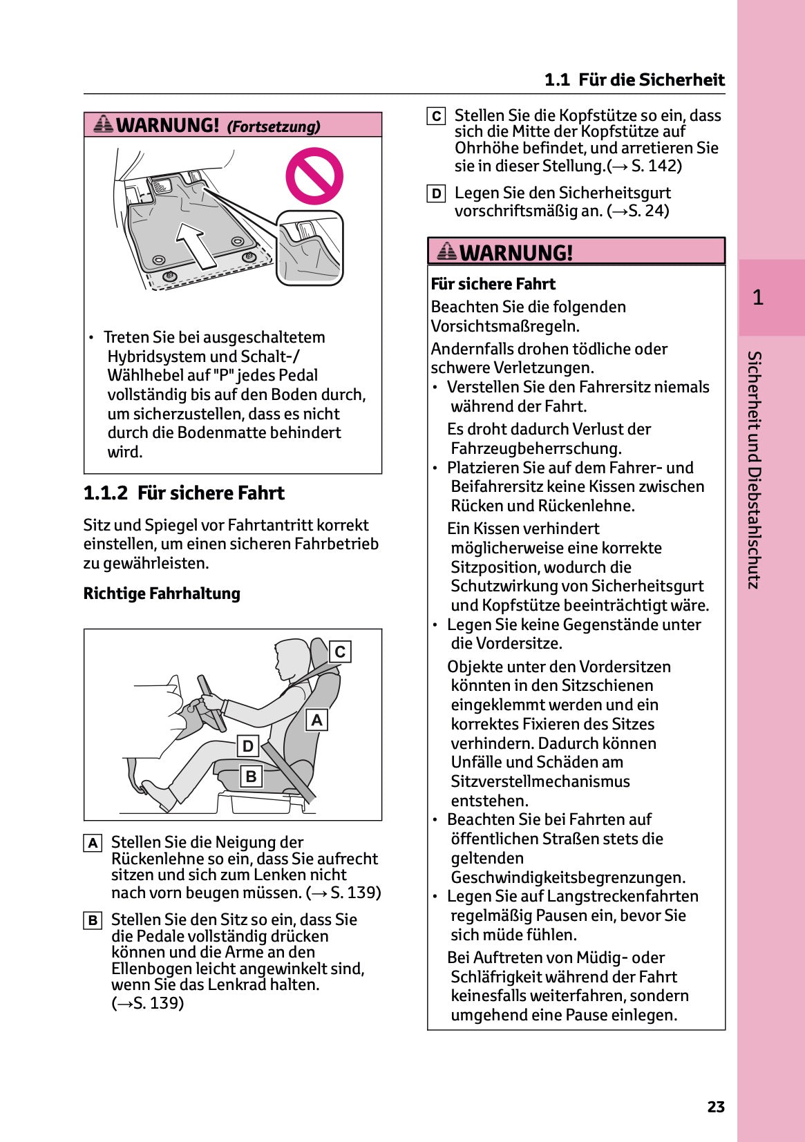 2025 Toyota Yaris Hybrid Owner's Manual | German