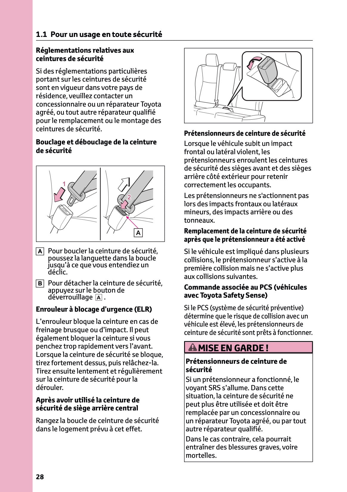 2025 Toyota Yaris Hybrid Owner's Manual | French
