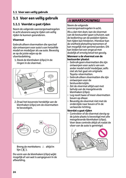 2026 Toyota Yaris Hybrid Owner's Manual | Dutch