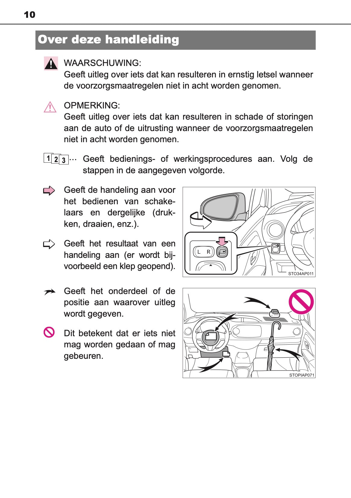 2017-2018 Toyota Yaris Gebruikershandleiding | Nederlands